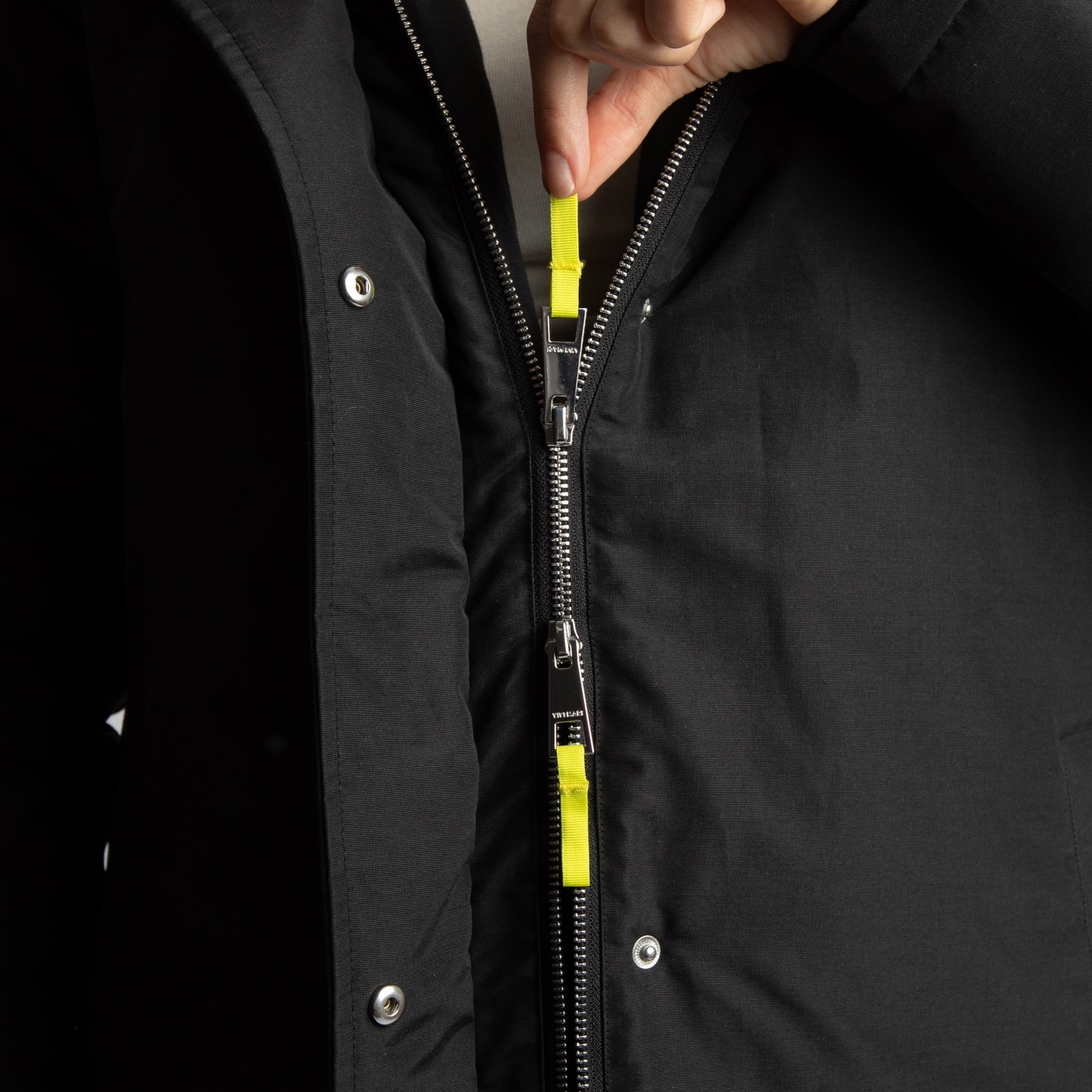 Winter Parka black/leo black - sand - VIVI MARI