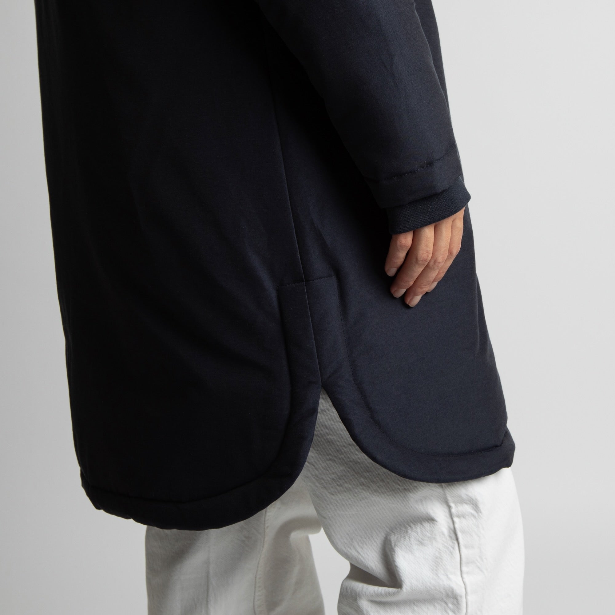 Winter Parka navy/leo navy - olive - VIVI MARI