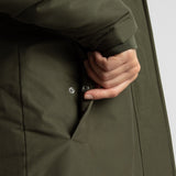 Winter Parka olive/leo navy - olive - VIVI MARI