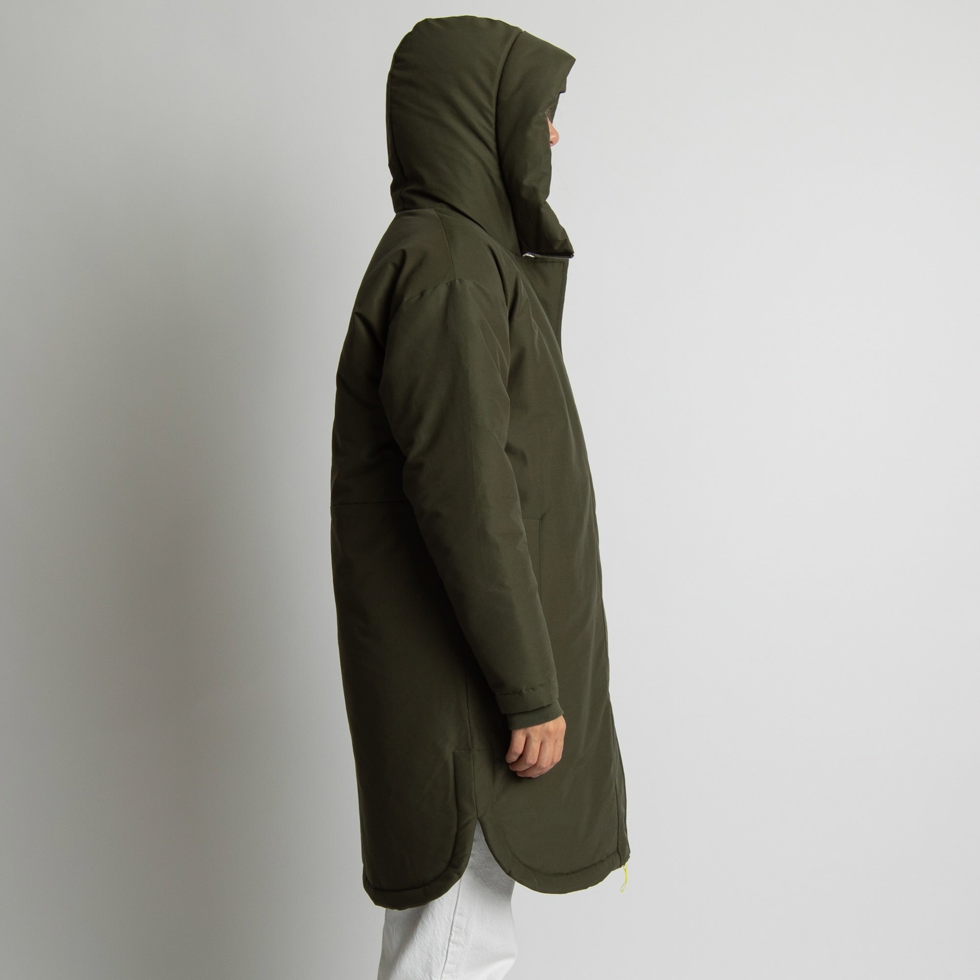 Winter Parka olive/leo navy - olive - VIVI MARI