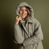 Winter Parka stone/leo stone - sand - VIVI MARI