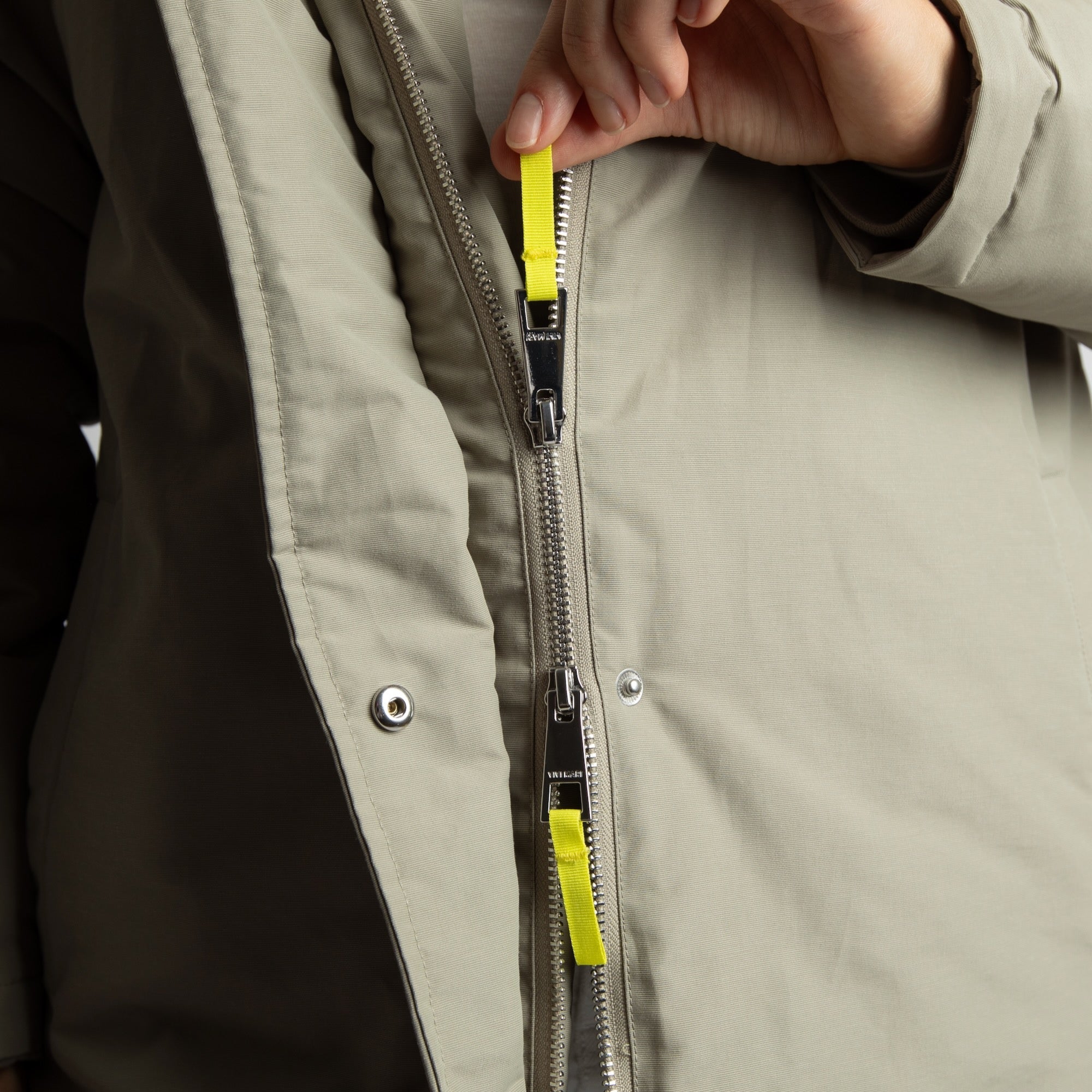 Winter Parka stone/leo stone - sand - VIVI MARI