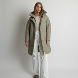 Winter Parka stone/leo stone - sand - VIVI MARI