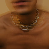 Bond Necklace chunky - g - VIVI MARI