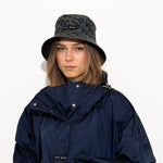 Bucket Hat leo navy/olive - VIVI MARI
