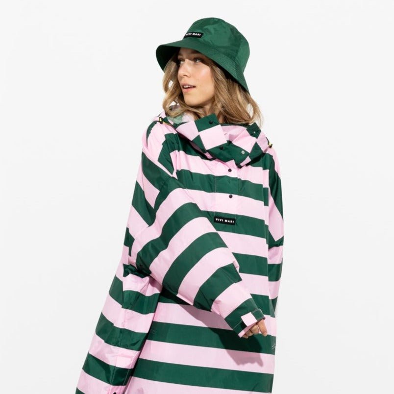 Bucket Hat solid green - VIVI MARI