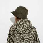 Bucket Hat solid olive - VIVI MARI