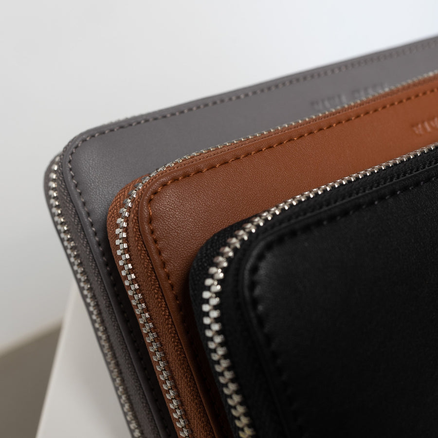 Continental Wallet - taupe - VIVI MARI