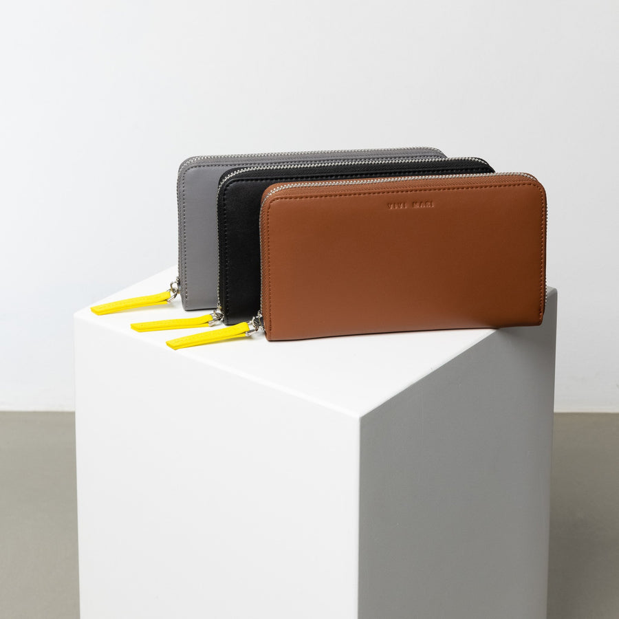 Continental Wallet - taupe - VIVI MARI
