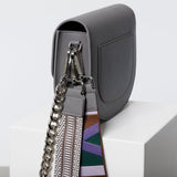 halfmoon bag + strap basic belt - taupe - VIVI MARI