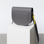 halfmoon bag + strap basic belt - taupe - VIVI MARI