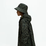 Kids Bucket Hat drops olive/black - VIVI MARI