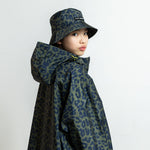 Kids Bucket Hat leo splashes navy/olive - VIVI MARI