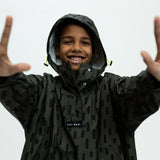 Kids Raincoat drops olive/black - VIVI MARI