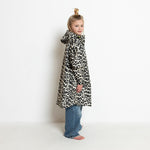 Kids Raincoat leo splashes black/sand - VIVI MARI