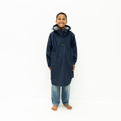 Kids Raincoat solid navy - VIVI MARI