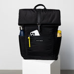 Padded Backpack medium - black - VIVI MARI