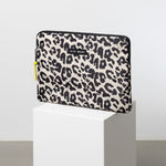 Padded Laptop Sleeve 15"/16" - leo splashes black/sand - VIVI MARI