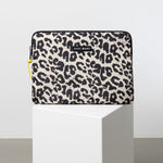 Padded Laptop Sleeve 15"/16" - leo splashes black/sand - VIVI MARI