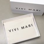 Pouch + strap basic classic thin - black - VIVI MARI