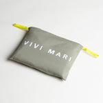 Pyjama Shirt short sleeve - solid pale olive - VIVI MARI
