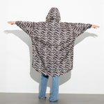 Raincoat leo splashes black/sand - VIVI MARI