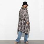 Raincoat leo splashes black/sand - VIVI MARI