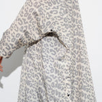 Raincoat leo splashes grey/sand - VIVI MARI