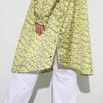Raincoat leo splashes yellow/grey - VIVI MARI