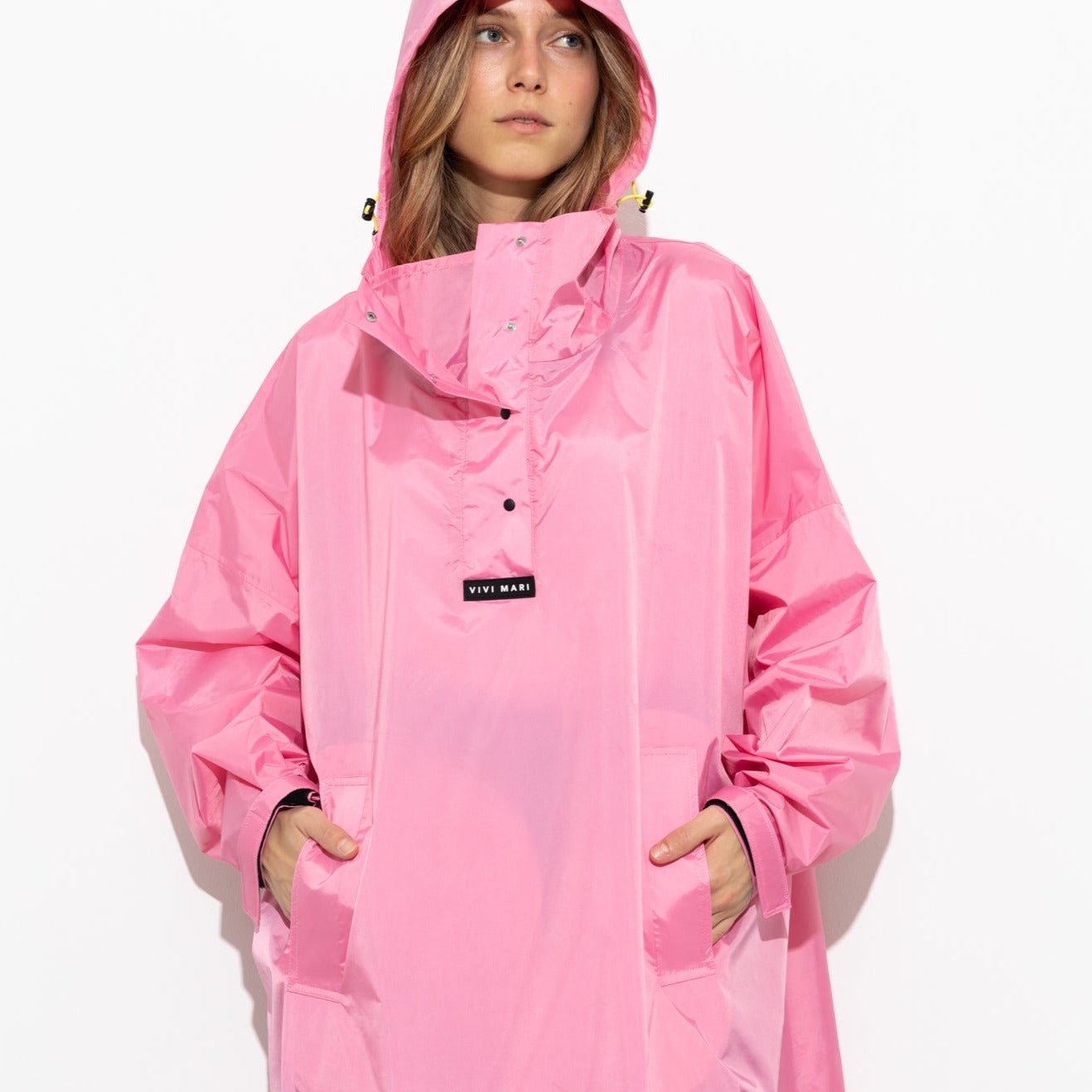 Raincoat solid soft pink - VIVI MARI