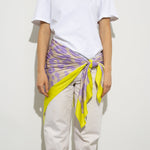 Scarf leo - lavender/grey - VIVI MARI