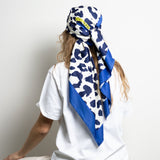 Scarf leo - navy/white - VIVI MARI