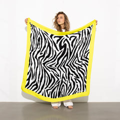 Scarf zebra - black/white - VIVI MARI