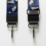 strap abstract leopard blue/black - black - VIVI MARI