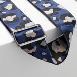 strap abstract leopard blue/black - black - VIVI MARI