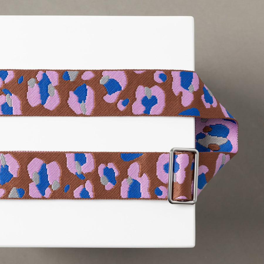 strap abstract leopard tan/rose - black - VIVI MARI