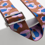 strap abstract leopard tan/rose - black - VIVI MARI