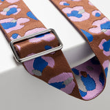 strap abstract leopard tan/rose - taupe - VIVI MARI