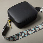 strap abstract leopard taupe/mint - black - VIVI MARI
