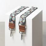 strap abstract leopard taupe/mint - tan - VIVI MARI