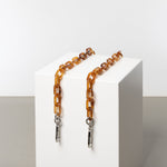 strap acrylic chain amber - long - VIVI MARI