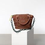 strap acrylic chain forest green - short - VIVI MARI