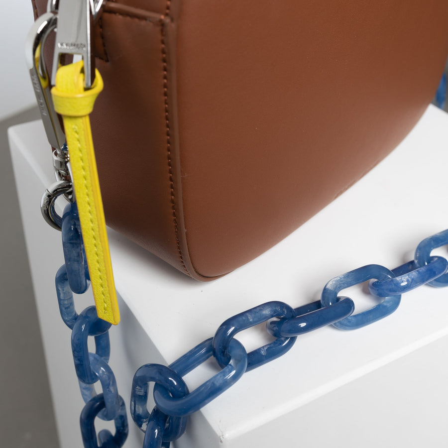 strap acrylic chain ocean blue - long - VIVI MARI