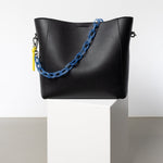 strap acrylic chain ocean blue - short - VIVI MARI