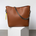 strap chunky chain silver - short - VIVI MARI