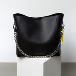 strap chunky chain silver - short - VIVI MARI