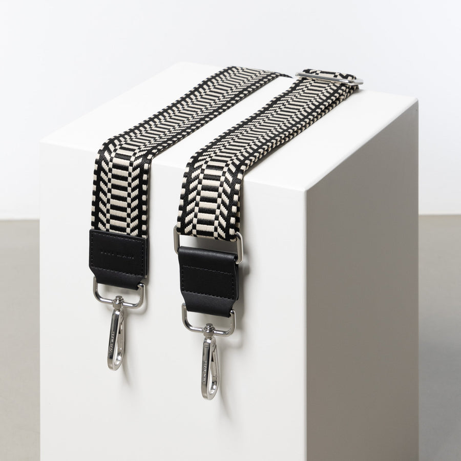 strap ethno black/white - black - VIVI MARI