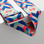strap neo boho blue/pink - tan - VIVI MARI