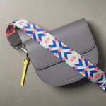 strap neo boho blue/pink - taupe - VIVI MARI