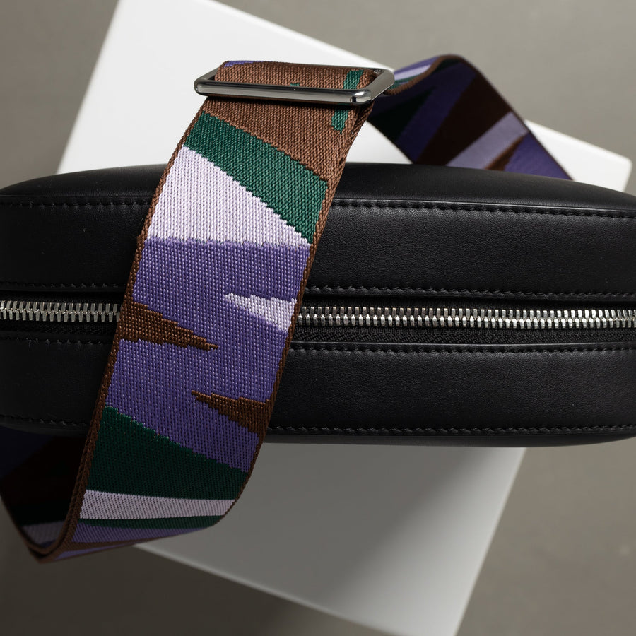 strap snippets green/lavender - black - VIVI MARI